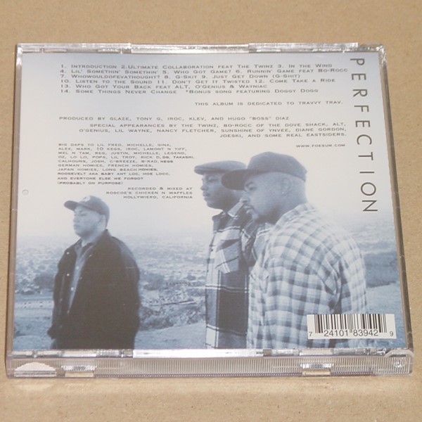 Foesum - Perfection CD - レコード・CD・カセットテープ通販